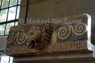 Corinth Museum Lions head water outlet